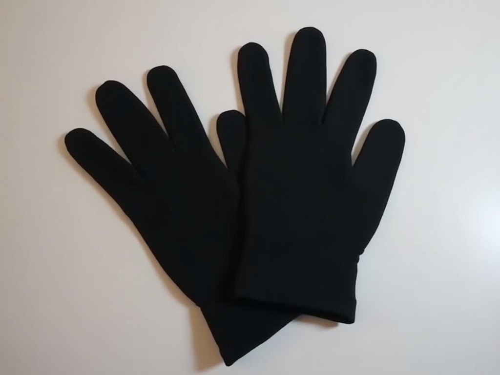 B2B Black Ball Gown With Gloves