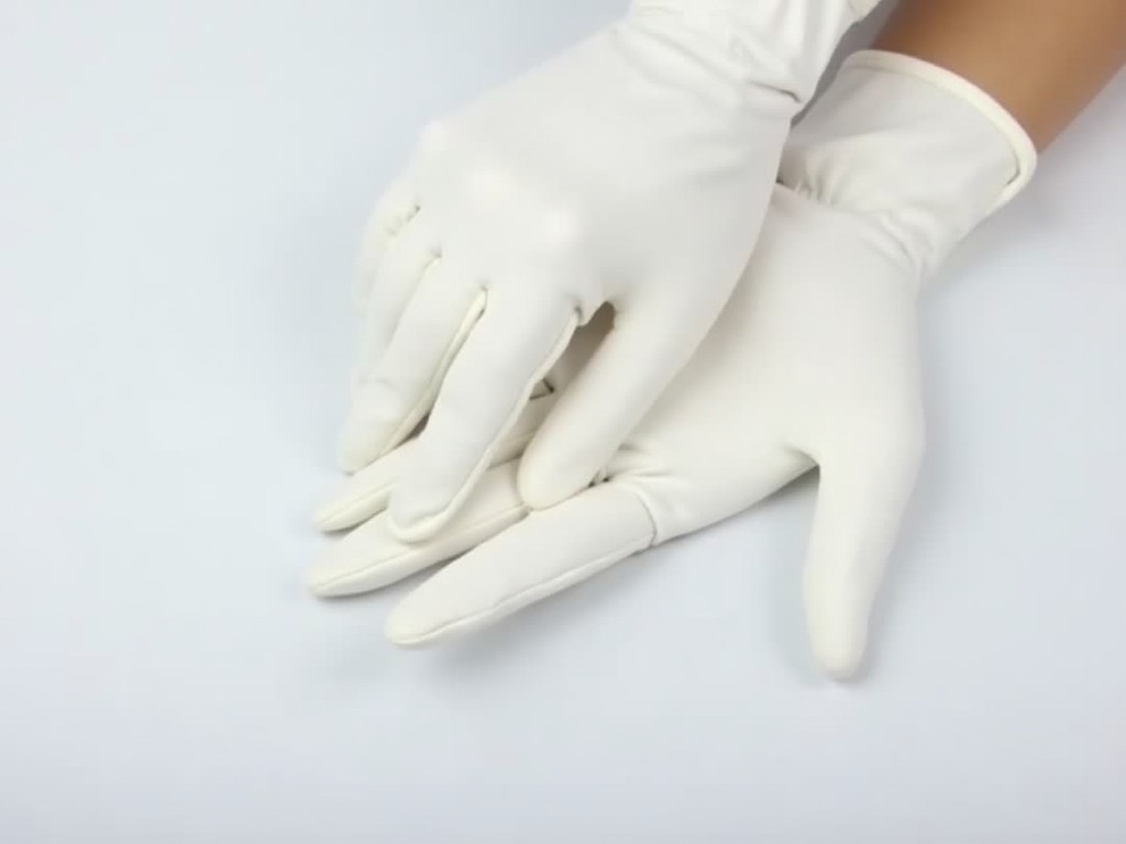 B2B Formal White Cotton Gloves Ladies
