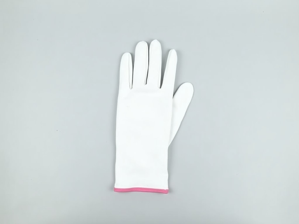 B2B Ladies Short White Dress Gloves