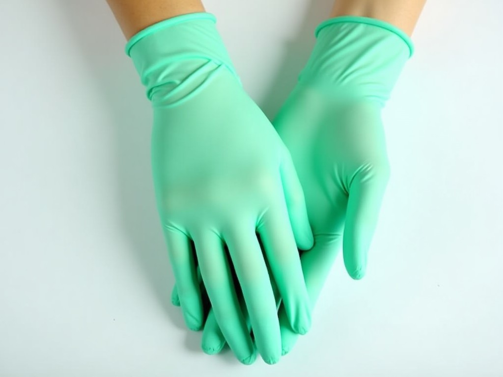 B2B Long Green Gloves Fancy Dress