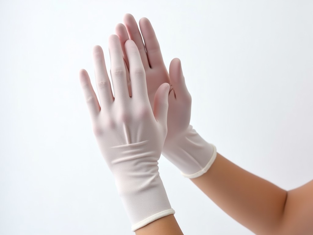 B2B String Knit Cotton Gloves Factory