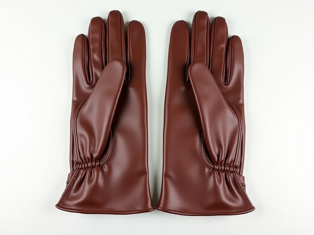 Bulk Brown Leather Horse Riding Gloves