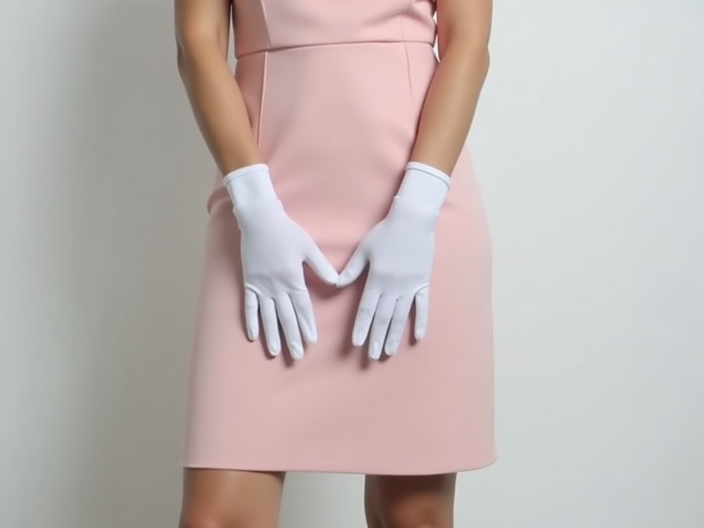 Buy Matching Dress And Gloves Outfit