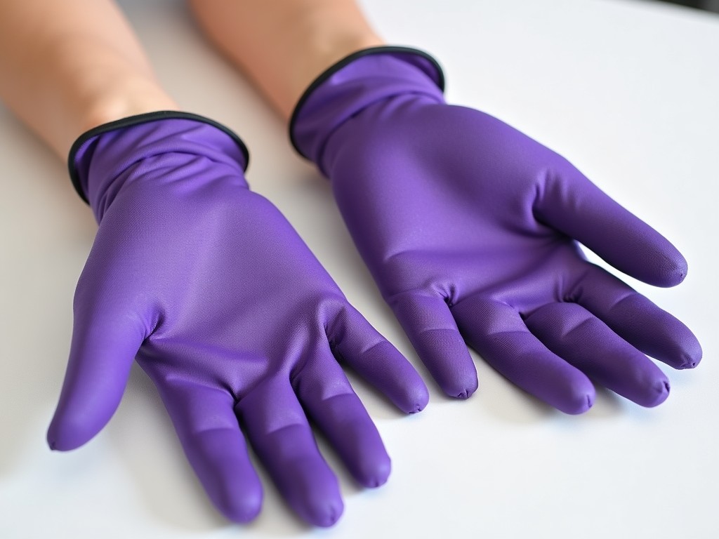 Buy Purple Horse Riding Gloves