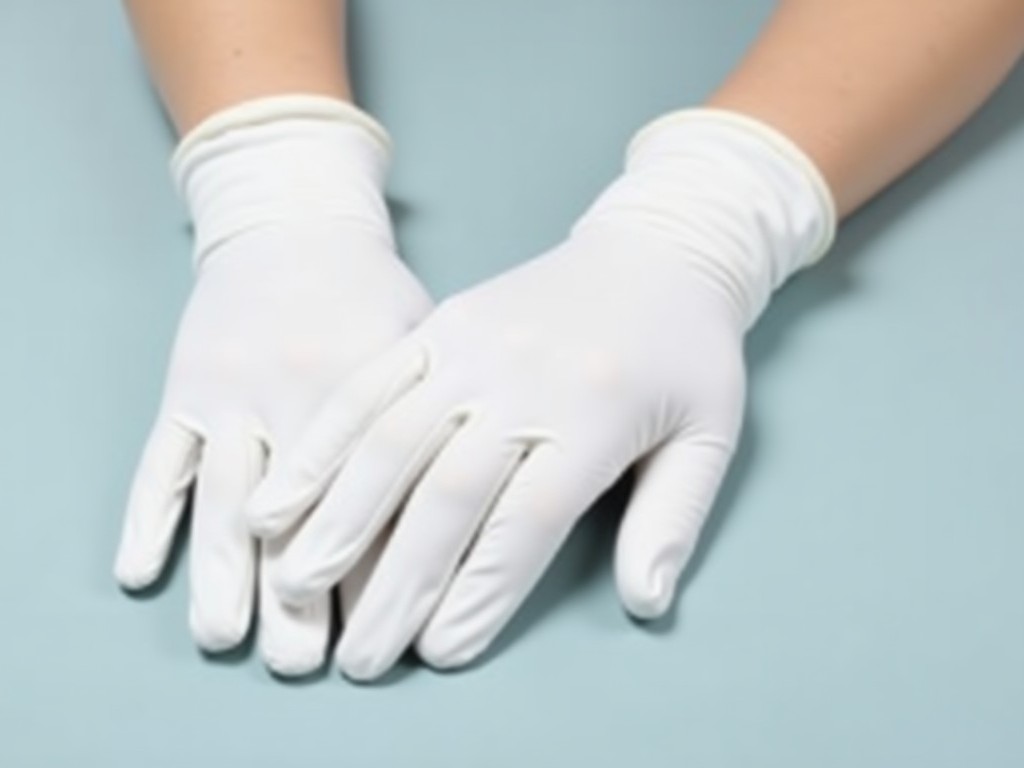 Buy White Work Gloves Cotton Factory