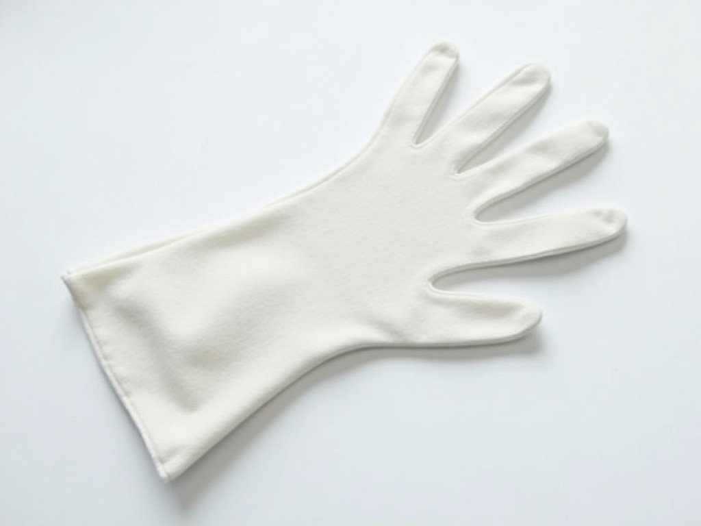 Cotton Gloves With Rubber Palm Factory Price