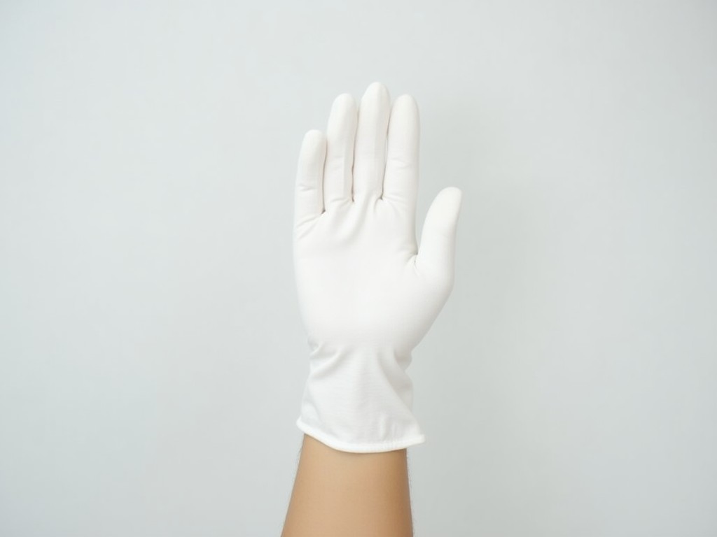Extra Large White Cotton Gloves Factory Price