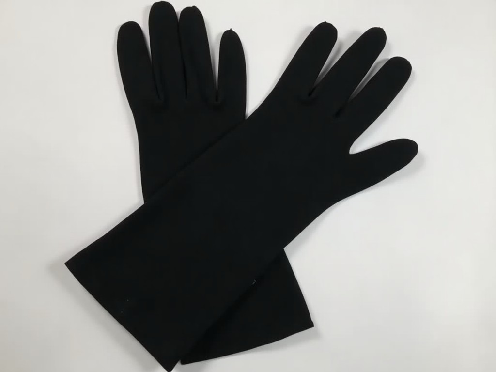 Factory Supply Little Black Dress Gloves