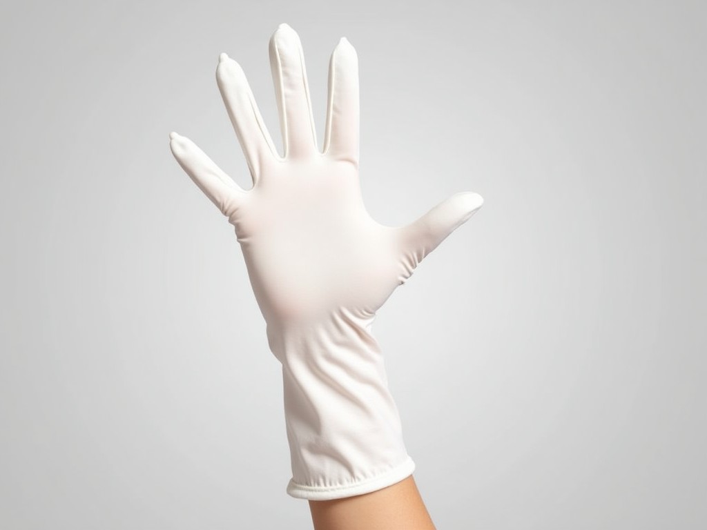 Factory Supply White Ball Gown Gloves