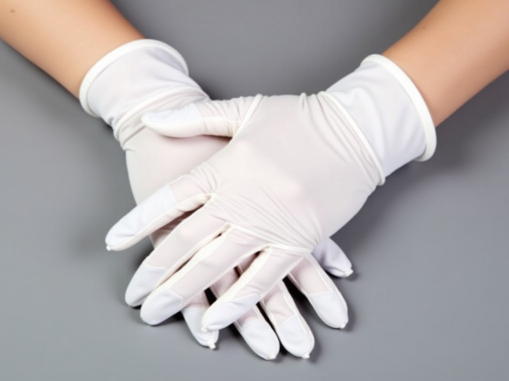Factory Supply Womens White Formal Gloves