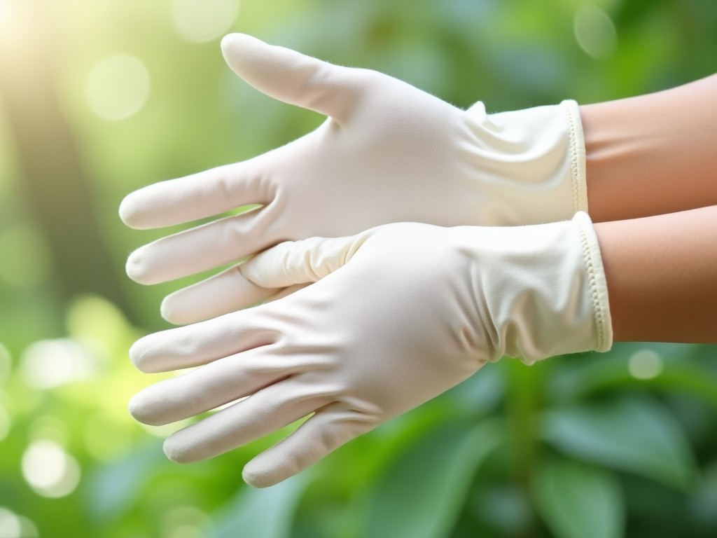 Ladies Cotton Gardening Summer Gloves