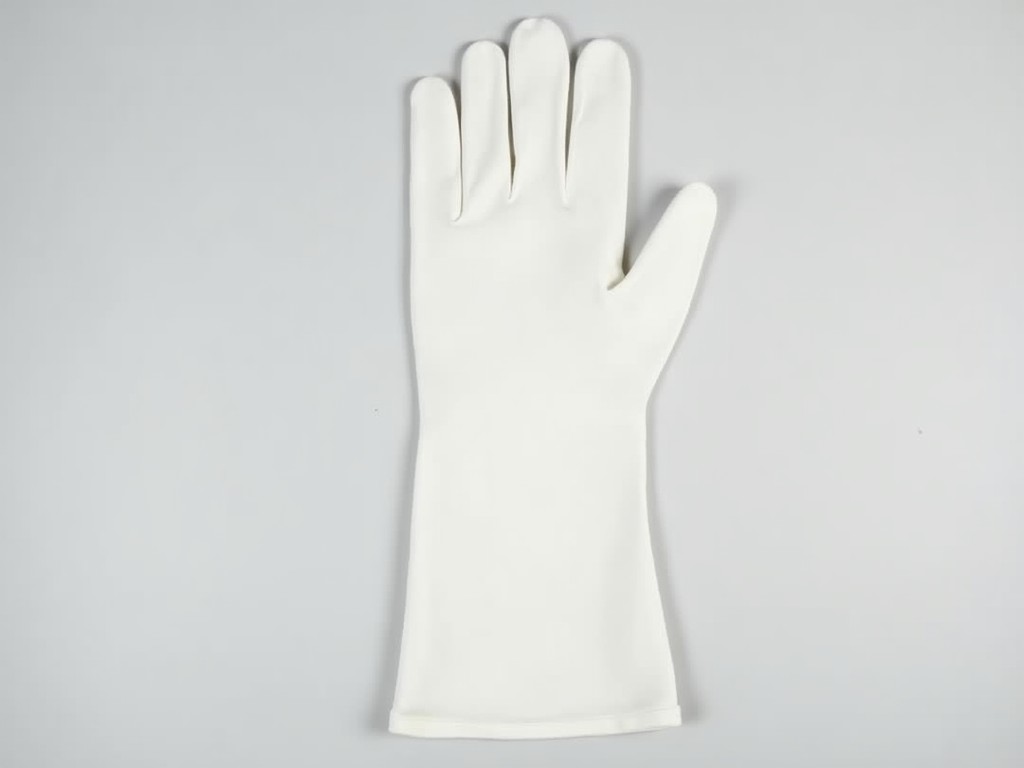 Odm White Cotton Serving Uniform Gloves