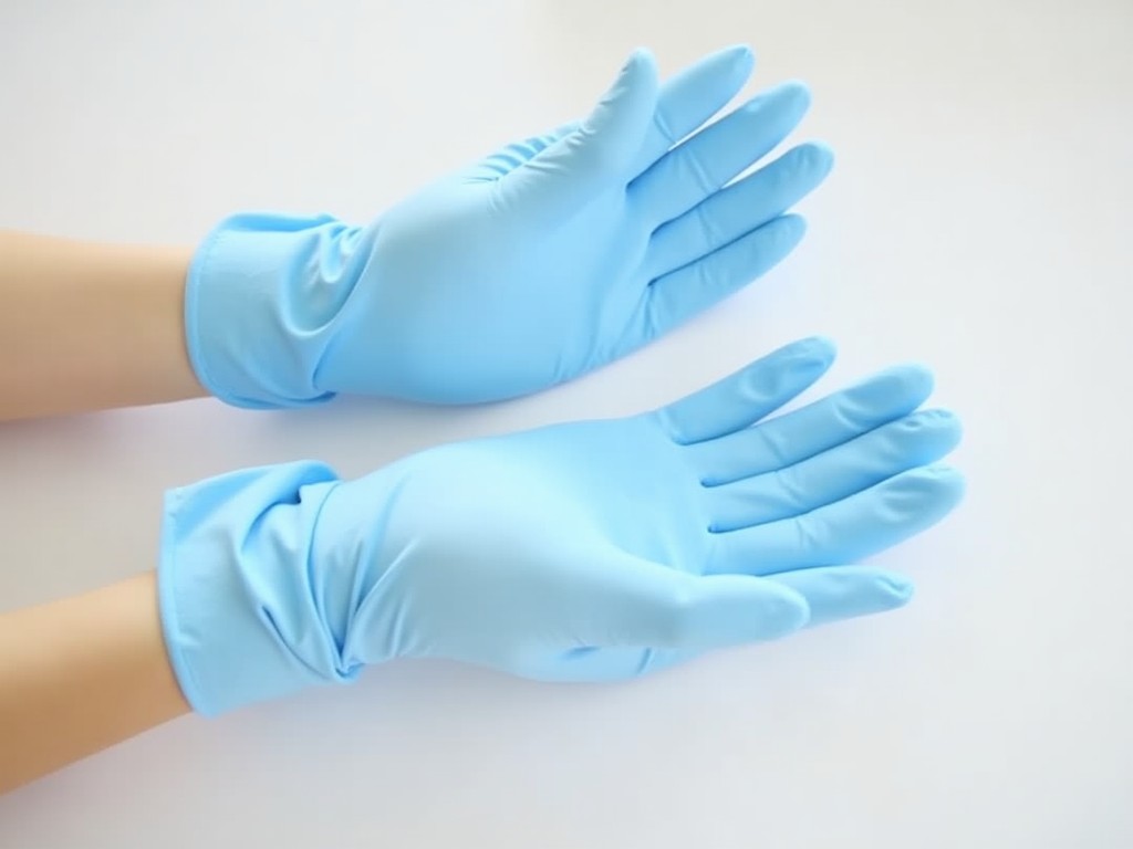 Oem Lint Free Microfiber Cloth Gloves