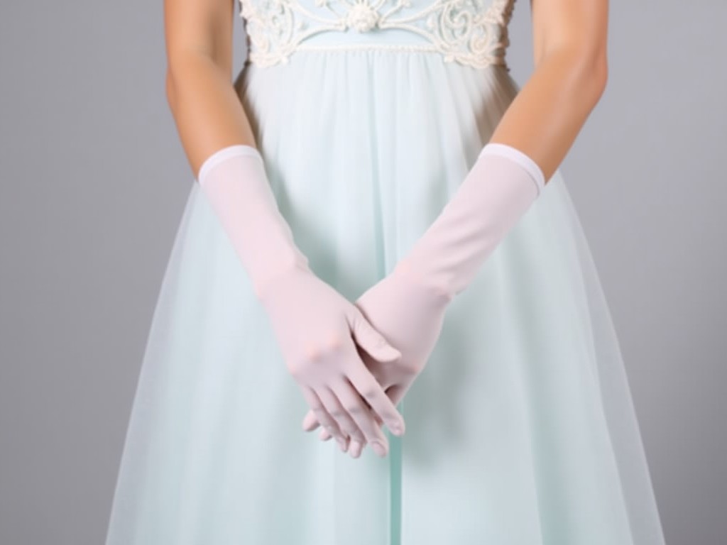 Oem Long Ball Gown Gloves For Prom