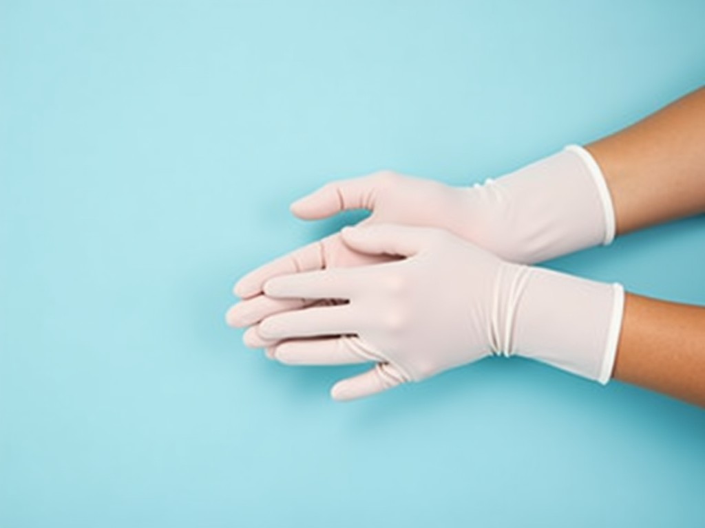 Rubber Palm Coated Cotton Hand Gloves