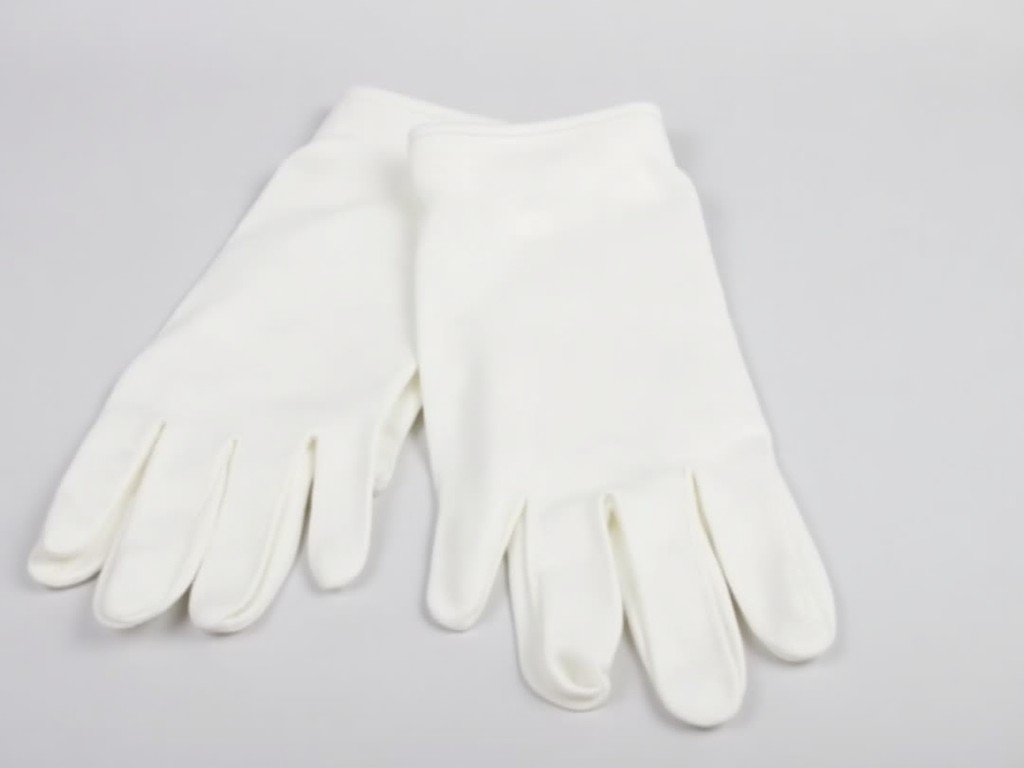 White Soft Cotton Gloves Factory Price